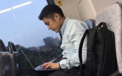 xxxasians:  sgnottiboysv2: pickajs:    Reaching down to smell it 🤭   When a guy so well dressed and groomed does this….   didn’t expect him to be reaching into his pants