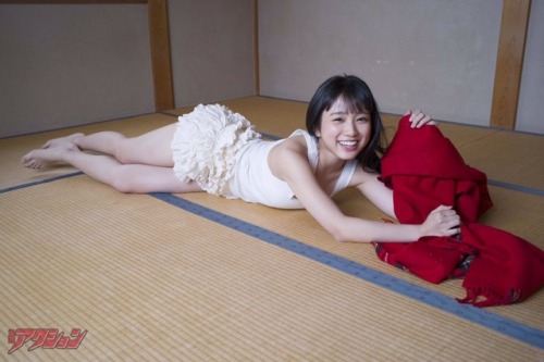 soimort48:  「漫画アクション 2018年No.1」 矢吹奈子  https://www.amazon.co.jp/dp/B0772BTKRK/