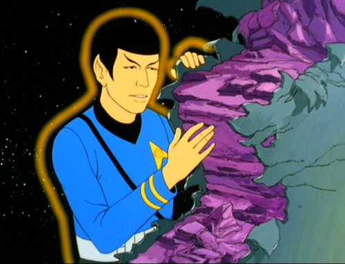Star Trek The Animated Series: 1x01 Beyond The Farthest Star All Caps from Trekcore.com.