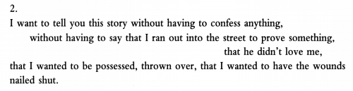 100493503004422: Richard Siken, Crush, “The Torn-Up Road”