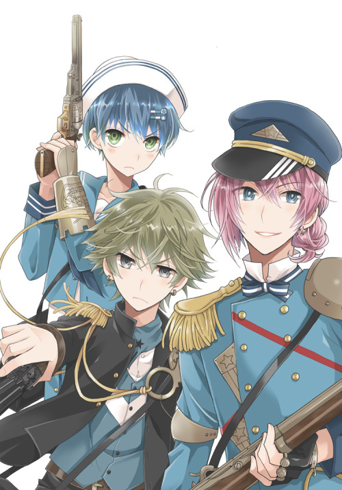 10 23発売ｃｄ 千銃士noble Recollections 02 Feat ネイビー ペッパー ジャケイラスト初公開 News Tvアニメ 千銃士 公式サイト