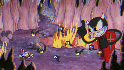 “When we were designing Cuphead, we wanted the game to be more reaction-based than just straig