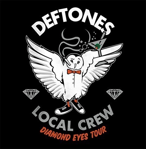 Porn Pics Deftones Tour Crew shirt