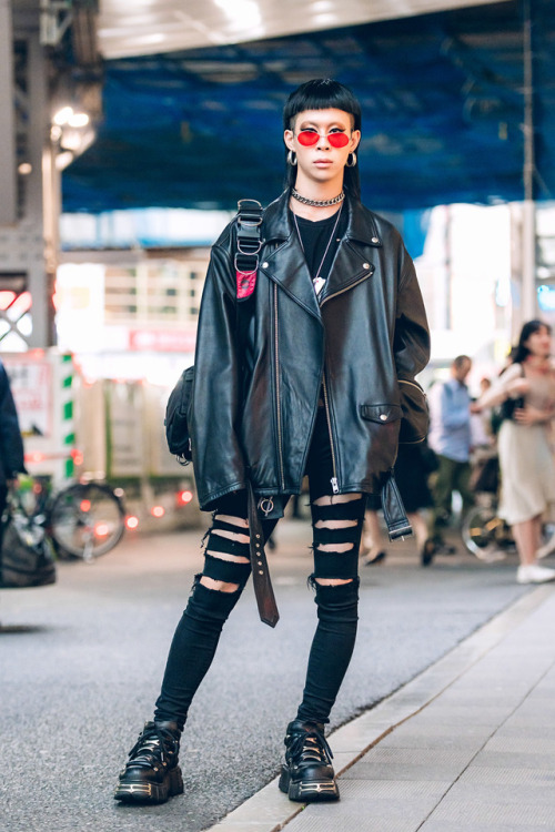 Tokyo Fashion Week street style we shot for Vogue... | Tokyo Fashion