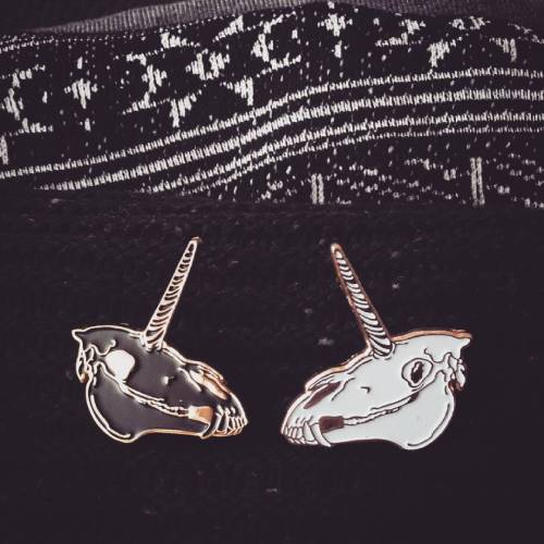 you and me in unison #unicorn #unicornskull #sickgirls #metalpins