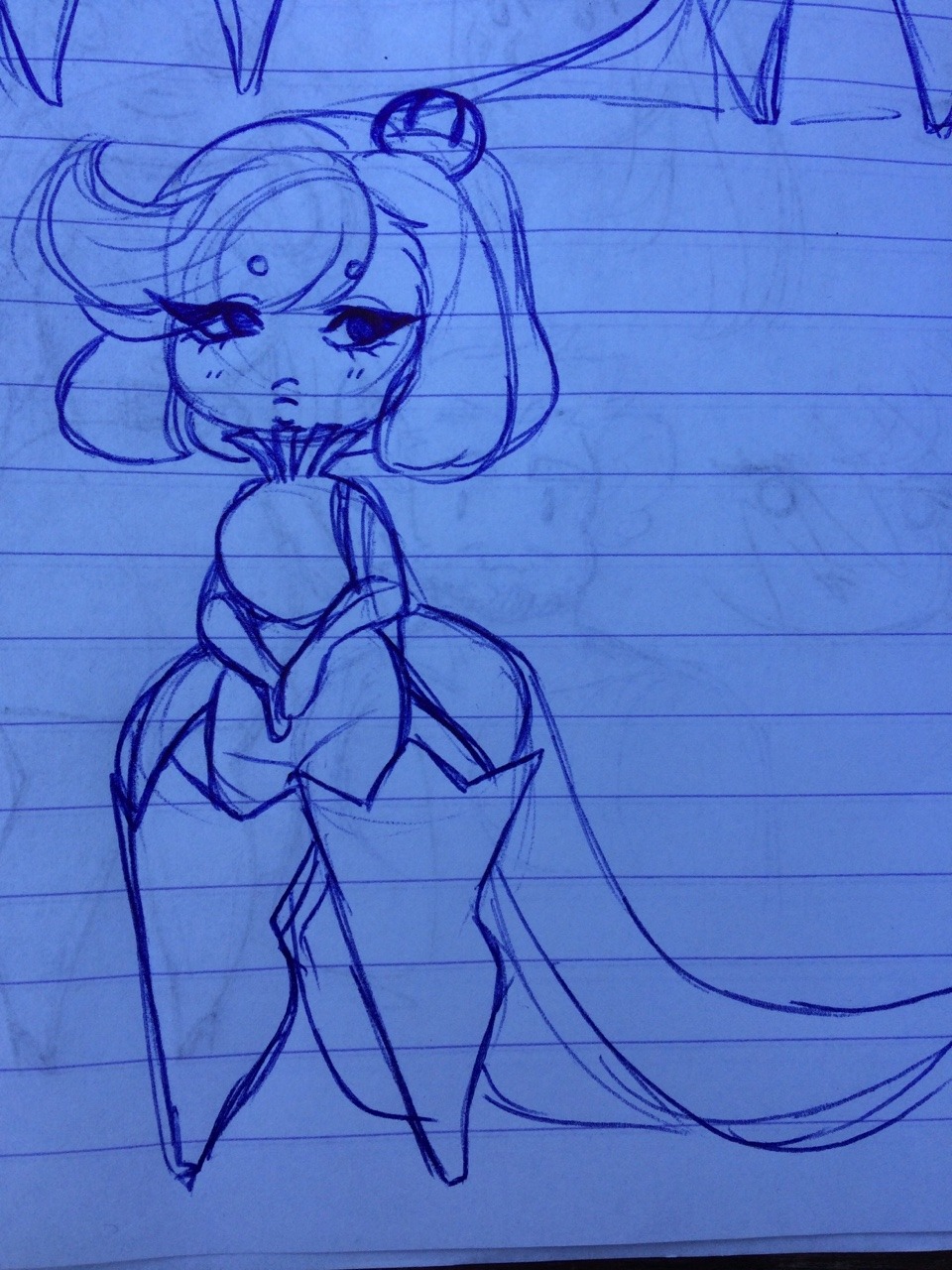 ask-wilting-flower:  Aaaaaa I tried  She’s a cross between the two  May or may