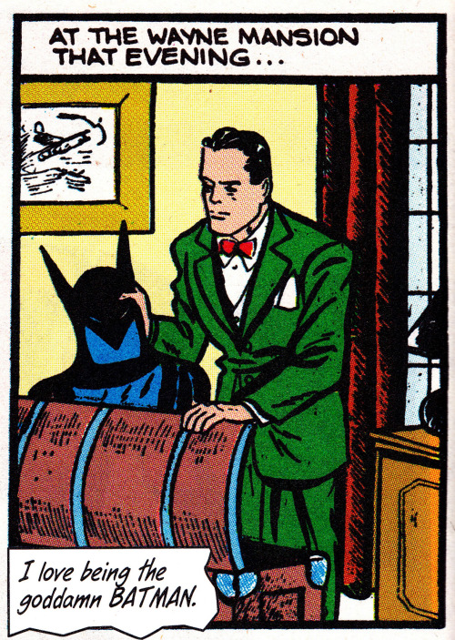 thecomicsvault:  DETECTIVE COMICS #28 (June 1939)Art by Bob KaneWords by Bill Finger & Frank Miller