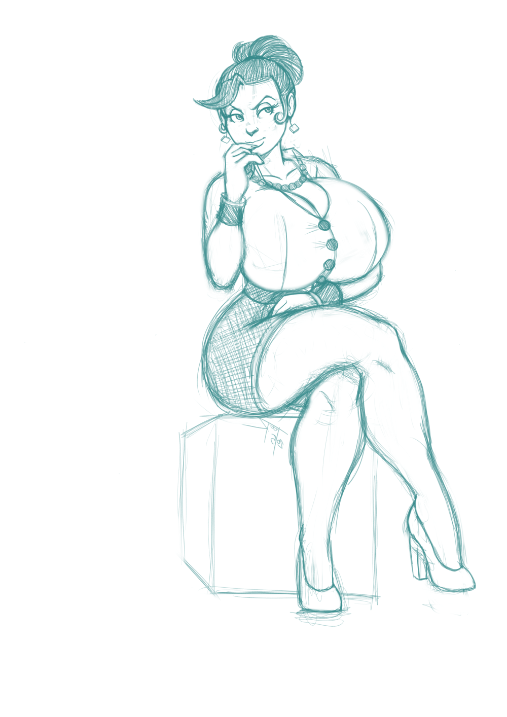 endlessillusionx:  IM SO FUCKING HYPE when ANYONE draws Jane or  make her on some