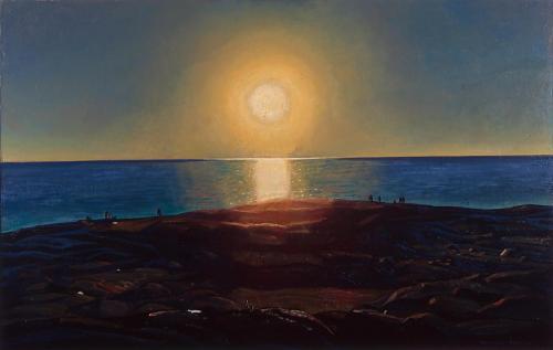 Calm and Free (Maine Coast)Rockwell Kent (American; 1882–1971)1909Oil on canvasThe State Hermitage M