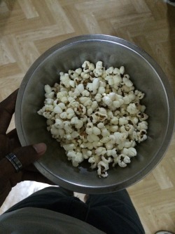Movie Night ☺️😊 Got My Popcorn