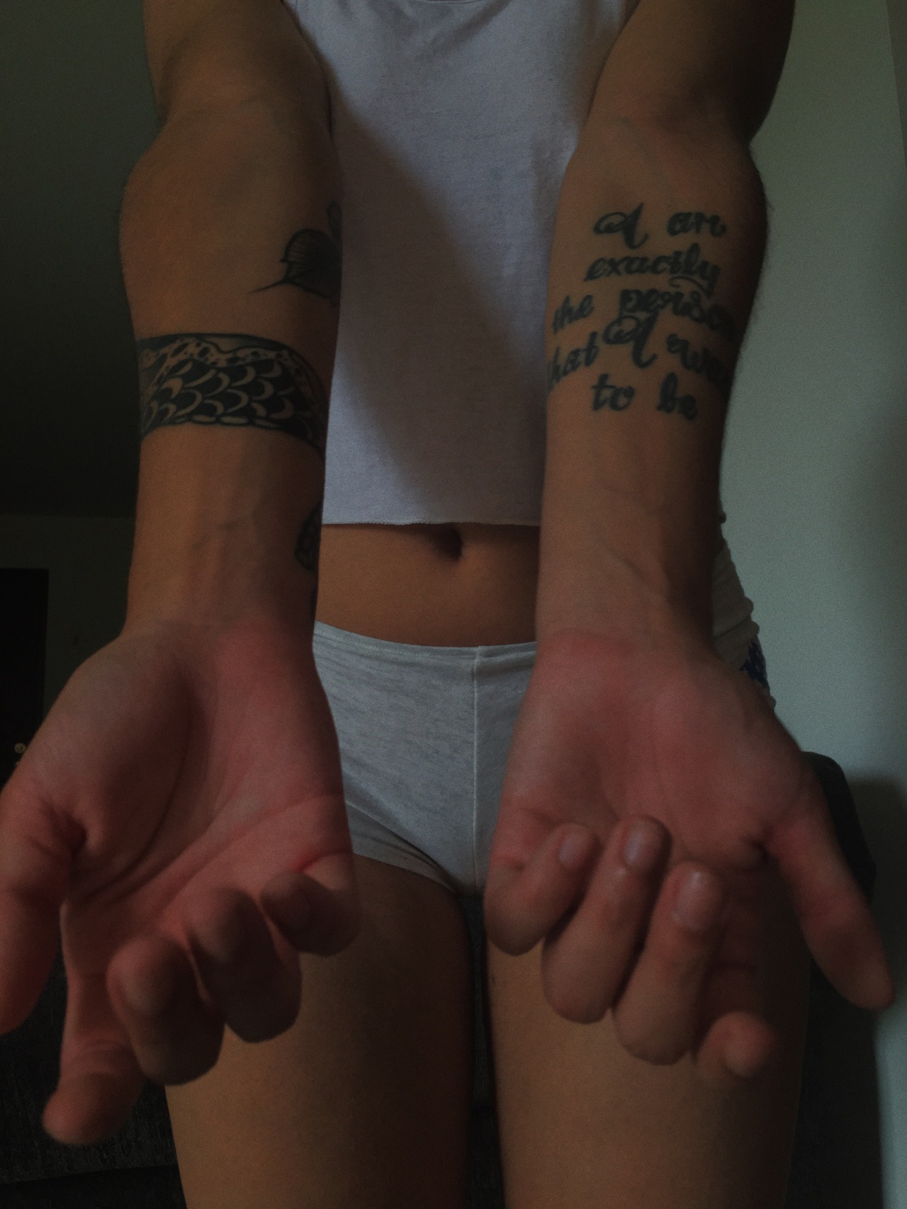 414lilj:  I am exactly the person that I want to be. By myself. For myself.