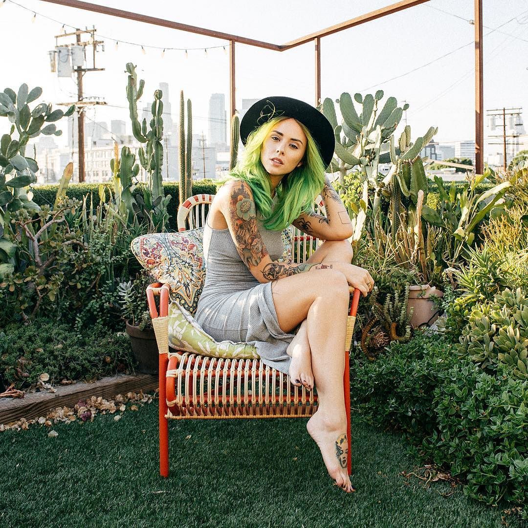 Remember when my hair was green? I&rsquo;m thinking its time to switch it up