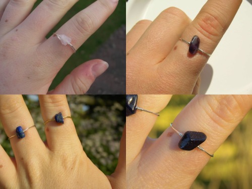  Shopping blogAdorable gemstone rings only £1.00 ($1.50) also use the code “solvingsecrets&r