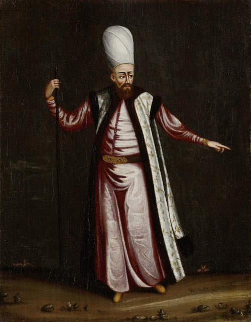 “Kapıcı Başı, or Master of Ceremonies” by Jean Baptiste Vanmour, 18th c.