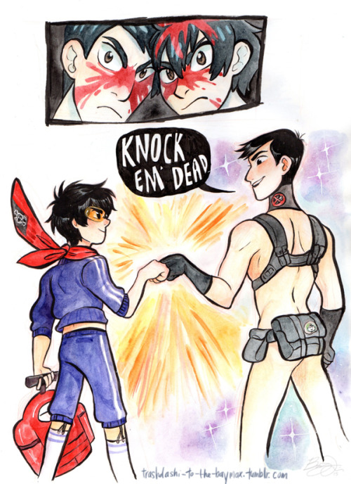 trashdashi-to-the-baymax:  HEALTH FIBER SYNCHRONIZE BAYKETSU AND NURSEKETSU!!! *:･ﾟ ✧  ✂️My intentions are utterly pure