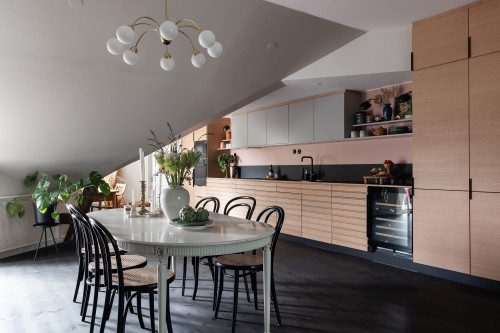 Colorful Attic Apartment