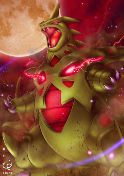 THE RAGING SANDSTORM - MEGA TYRANITAR by