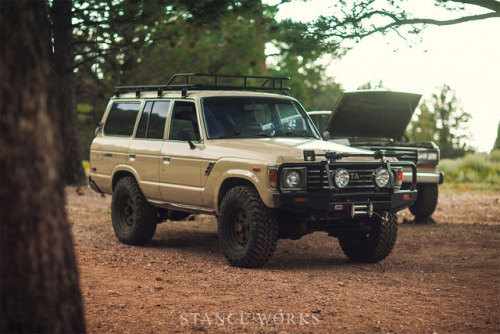 The StanceWorks LS-Swapped FJ60 heads to Big Bear, CA