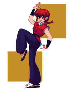 allisonbarraza:Finally got around to girl Ranma. Whew!