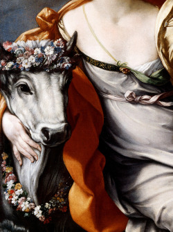 Jaded-Mandarin:after Guido Reni. Detail From Europa And The Bull, 17Th Century.