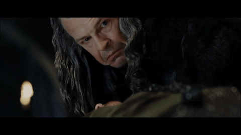 Parallels: Pippin being dragged away from a dying Boromir in Fellowship of the Ring/ Pippin being dr