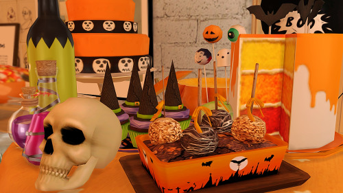 pxeldaisy: spoopy spoopers Great Halloween pictures!!! Makes me hungry! Thank you for using my cc!