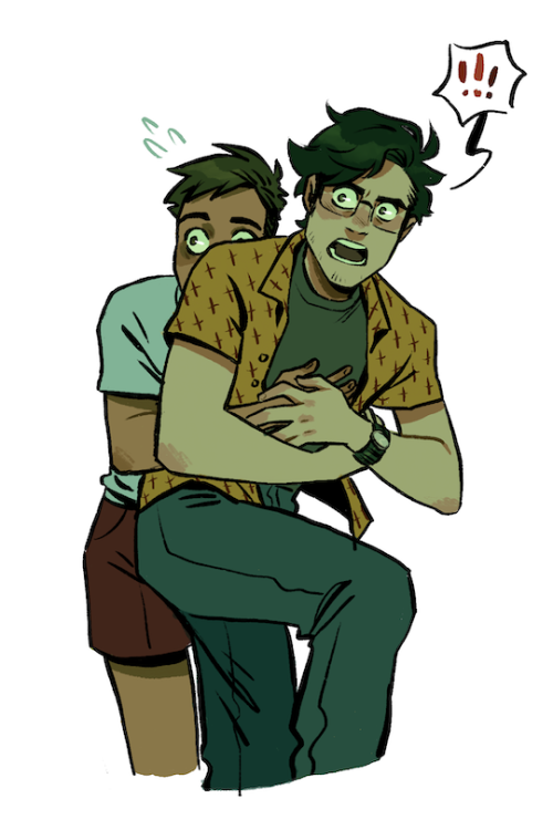 Clingy (I’ll redraw this meme of them for as long as I have hands)