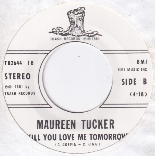 MAUREEN TUCKER - Around And Around 7" (1981/US)