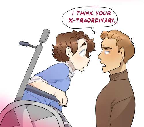 ask-thelittleheros: Erik: You don’t even like the pun, you just like when I levitate the chair