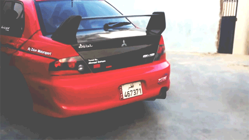 jdm4us:  Evo flames