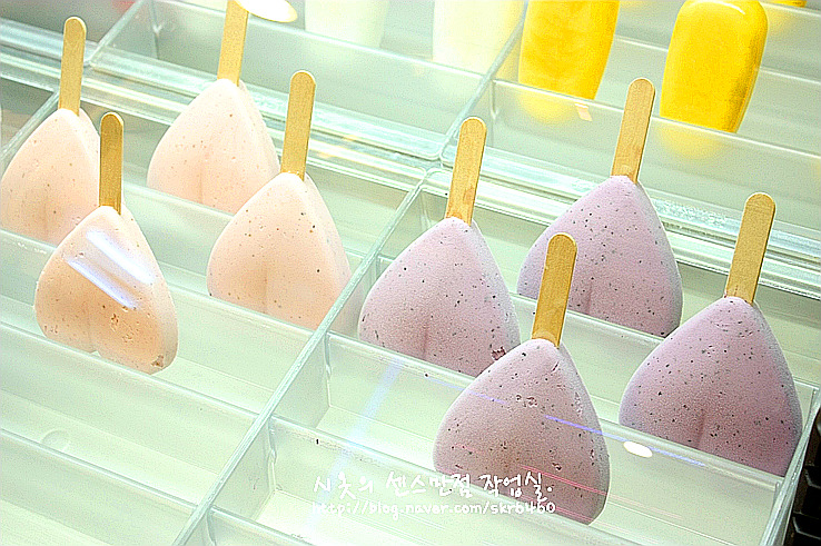 southkoreanfood:  Popsicles @ ICE FACTORY in Anyang, South Korea. It is a small cafe