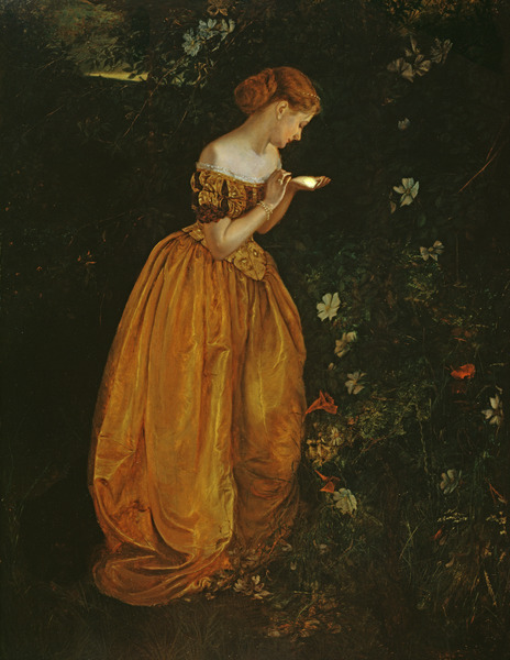 labelleotero:Annie Louisa Robinson Swynnerton : Glow Worm (c. 1900)via