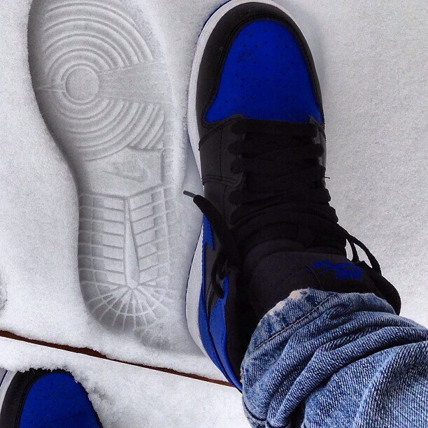 phuckindope:  Jordan Royal Blue 1s