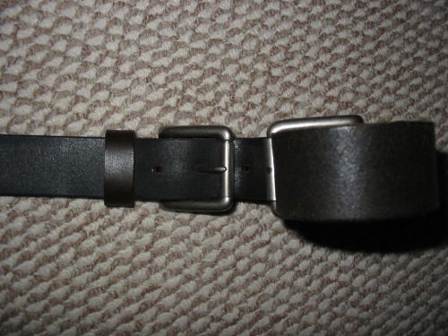 Sex dare-master:  Belt Handcuffs Step One: Thread pictures
