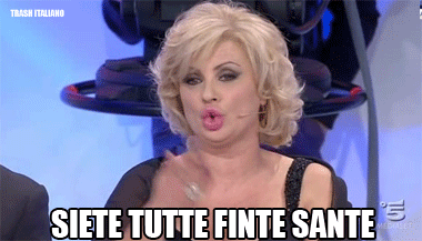 Sembri una di quelle incazzate col mondo