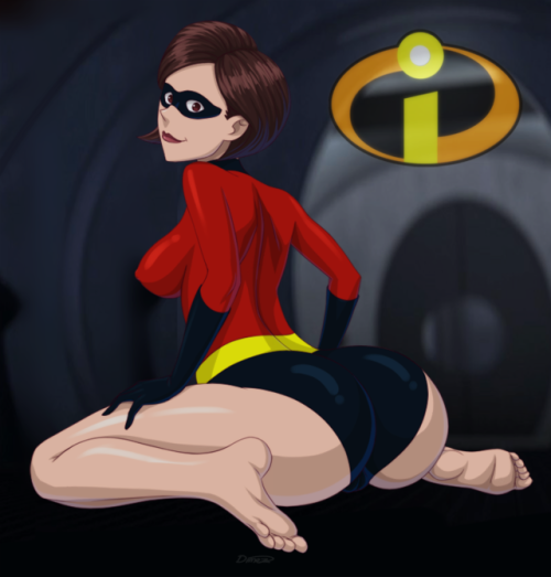 mycartoonporn: Elastagirl booty
