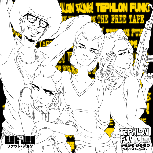 tephlonfunk:  We’re proud to announce the official release of Tephlon Funk: The Free Tape featuring new original music by none other than fat jon. We decided we didn’t want anyone left out from hearing this awesome EP soundtrack. So we decided to