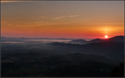 dannys-pics:  Mountain Sunrise.  This was