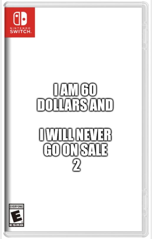 Nintendo games be like