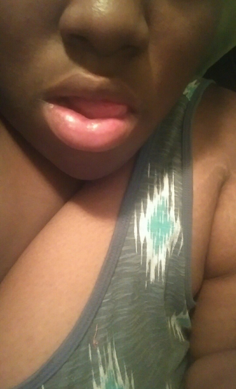 unbothered-minion:  My lips tho. #blessed