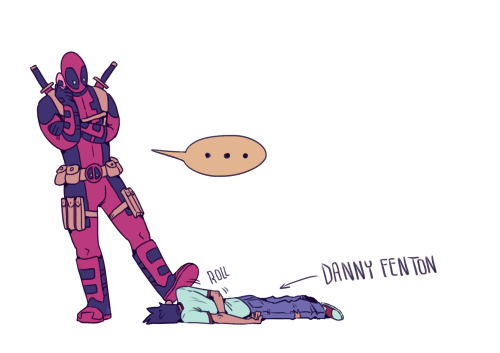 watanuk-i:the-stove-is-on-fire:Deadpool: It’s a teenage boy with black hair and