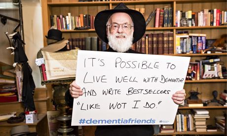 ecbananadon:alltimebestfriend: Terry Pratchett is supporting the Dementia Friends campaign  Reblog i