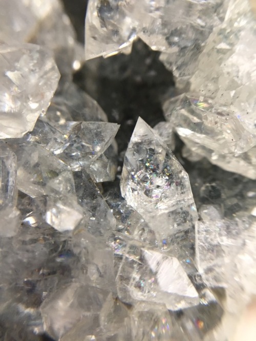 floralwaterwitch: macro lens apophyllite ✨