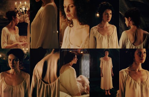 primrosesandrues16: Outlander Costume Appreeciation Post : Claire’s Nightgown