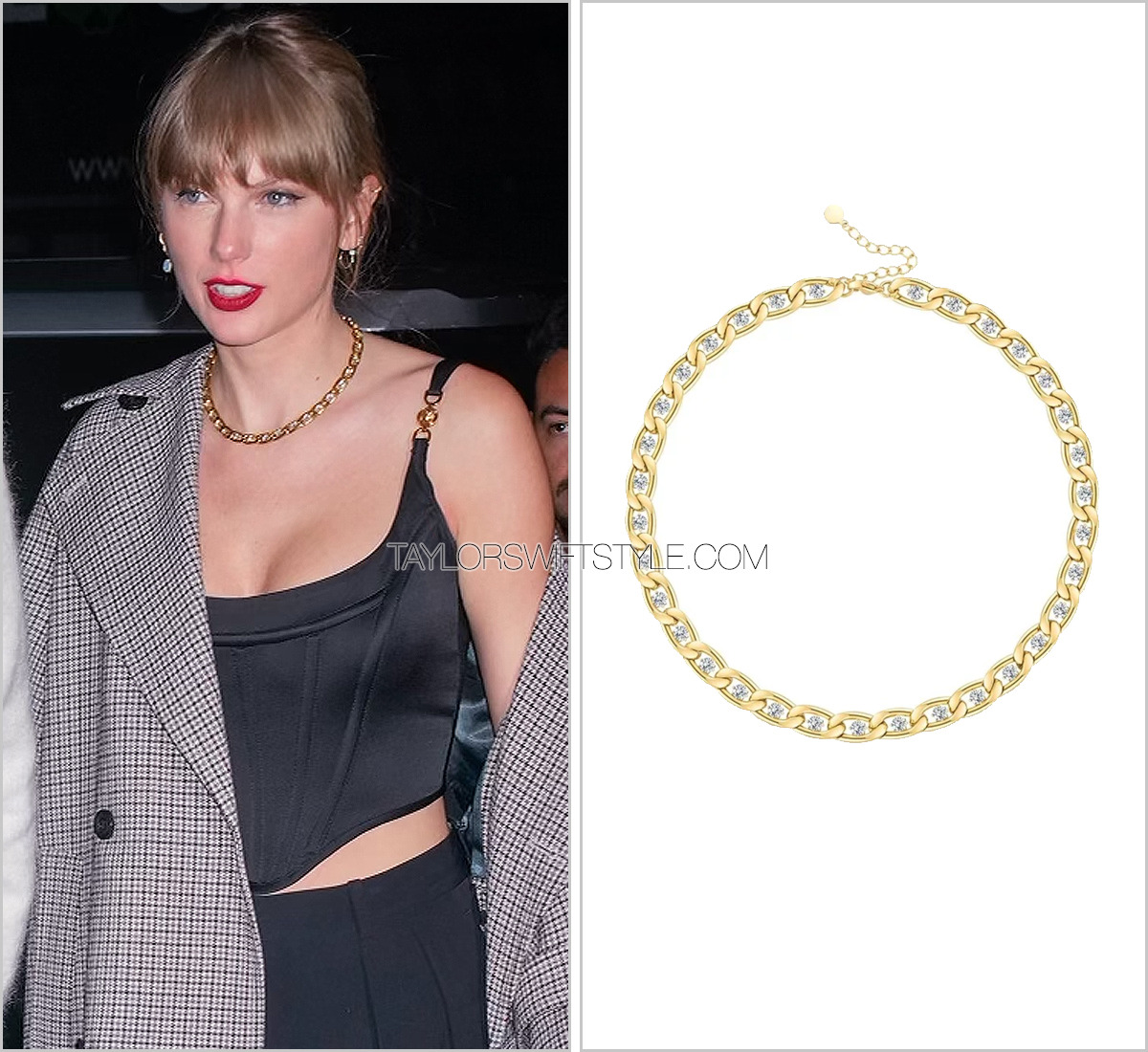 Taylor Swift wears Akillis and Anabela Chan jewelry to 'ERAS Tour