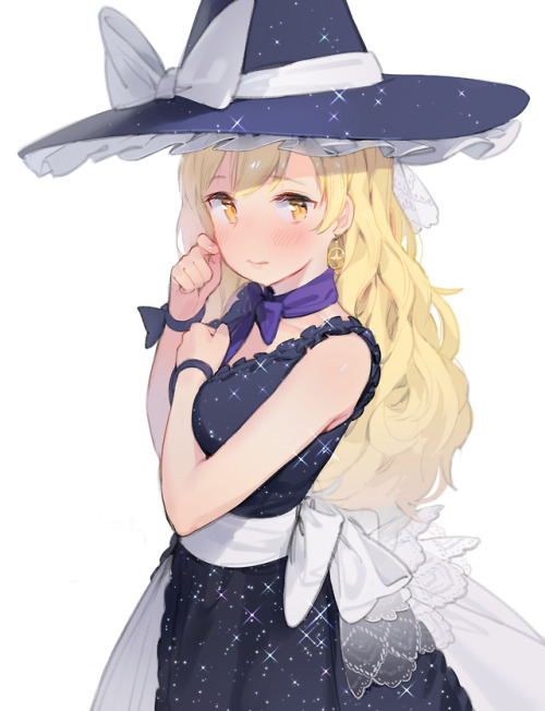 animepopheart: ★ ddal | 魔理沙 ☆ ⊳ marisa (touhou project) ✔ republished w/permission ⊳ visit my insta 