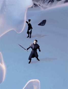frozendelles: Prince Hans &amp; Princess Anna: sword parallels