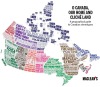 Regional Canadian Stereotypes.
Map created by Maclean’s Magazine to celebrate Canada Day. It contains stereotypes of different Canadian regions and cities. Different font indicates different stereotypes.
More stereotype maps >>