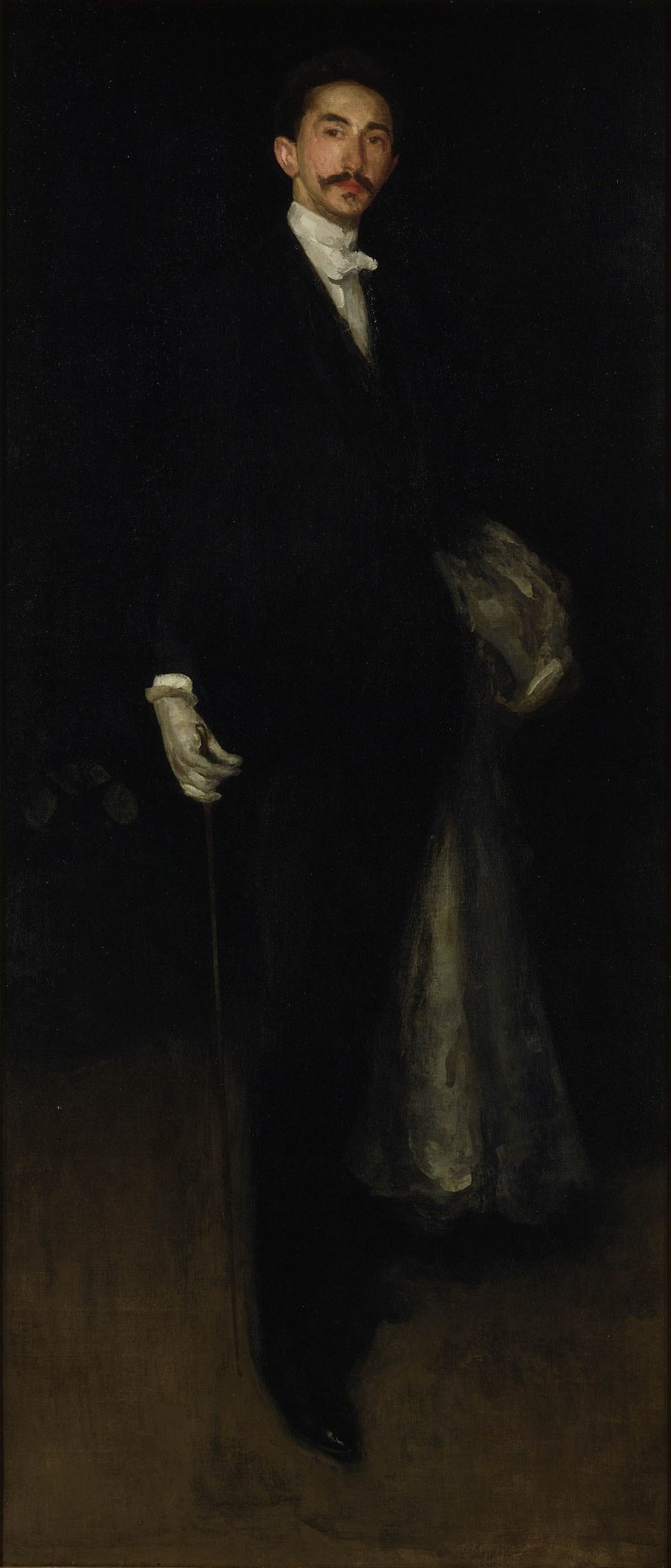 Arrangement in Black and Gold-Comte Robert de Montesquiou, James McNeill Whistler