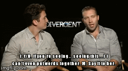 immahugedork:  My first gif imagine. Eeep, I’m so proud!!Inspired by this interview